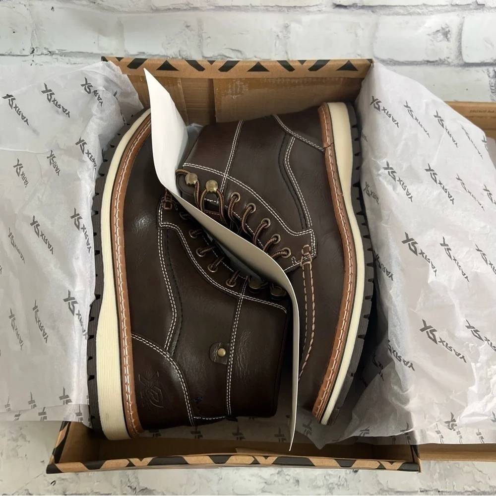 NWT mens XRay Dover Brown ankle Chukka lace up boots size 11